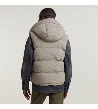 G-Star G- Whistler Padded Hooded Vest 2.0 szary