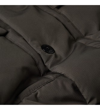 G-Star Prešita oblazinjena jakna s 4 žepi črna
