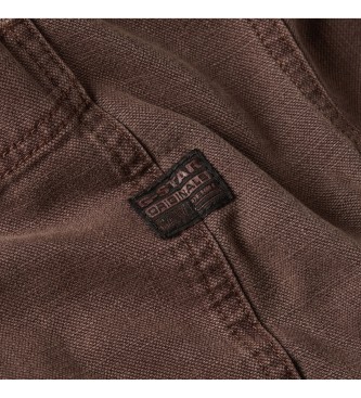 G-Star Boxy Fit Sherpa Jacket brown