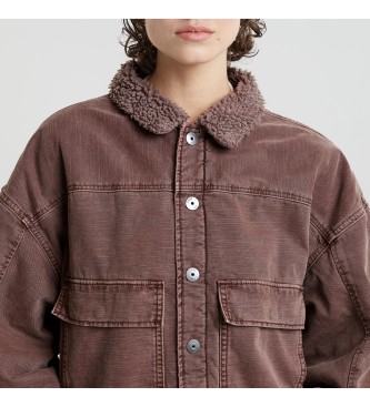 G-Star Veste Drifter Sherpa marron