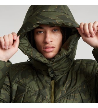 G-Star Veste G- Whistler Padded Hooded 2.0 green