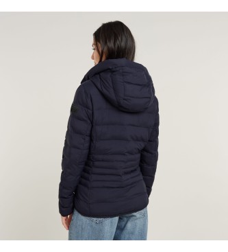 G-Star Leichte wattierte Jacke mit Kapuze navy