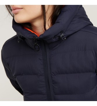 G-Star Leichte wattierte Jacke mit Kapuze navy