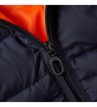 G-Star Leichte wattierte Jacke mit Kapuze navy