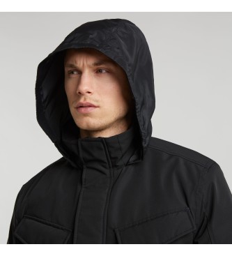 G-Star Chaqueta Padded Hooded Field negro