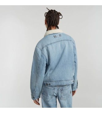 G-Star Relaxed Sherpa Jacket blue