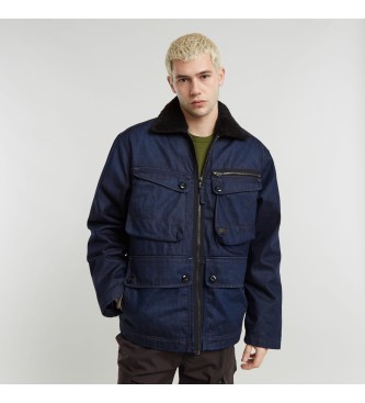 G-Star Chaqueta Utility Sherpa marino