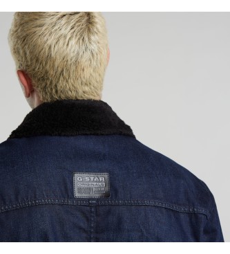 G-Star Kurtka Utility Sherpa Jacket navy