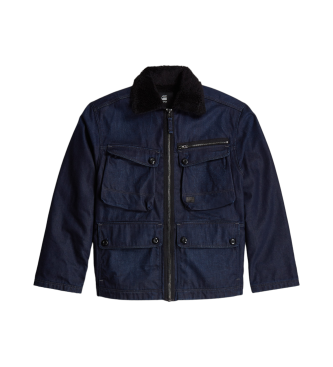 G-Star Veste utilitaire en sherpa marine