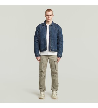 G-Star T-shirt z logo na piersi biały