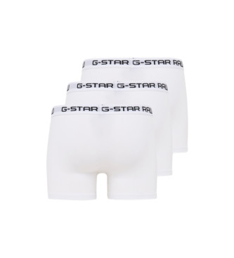 G-Star 3-pack klassiska boxershorts vit