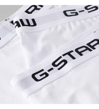 G-Star Bokserki 3 Pack Classic w kolorze białym