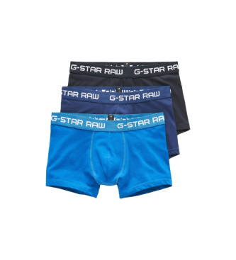 G-Star Pack 3 Boxers Klassiek Blauw