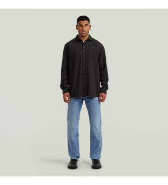 G-Star Camicia nera pulita e regolare