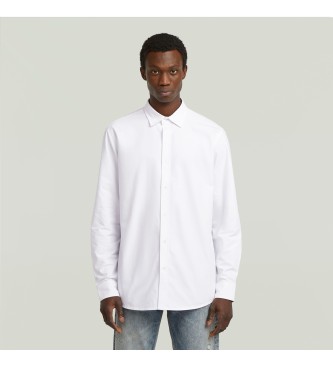 G-Star Camicia bianca pulita e regolare