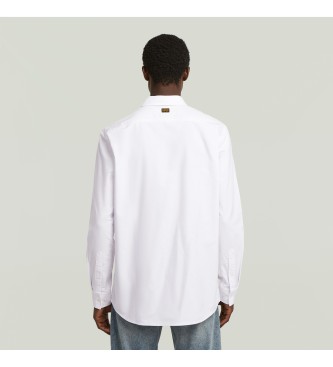 G-Star Camicia bianca pulita e regolare