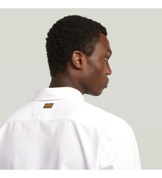 G-Star Camicia bianca pulita e regolare