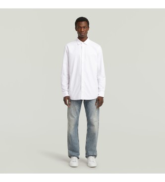 G-Star Camicia bianca pulita e regolare