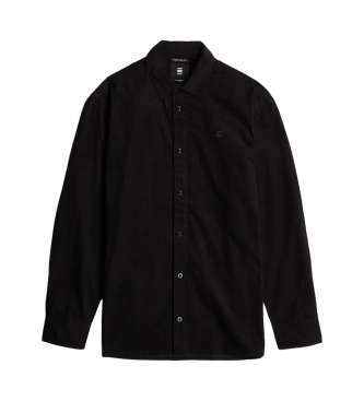 G-Star Camicia nera regolare pulita