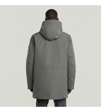 G-Star Parka Clean Vodan grigio