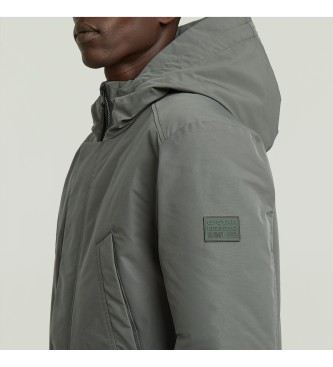G-Star Parka Clean Vodan grigio