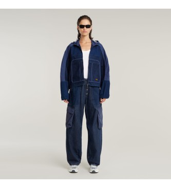 G-Star Kavbojke Cocoon Fabric Mix blue