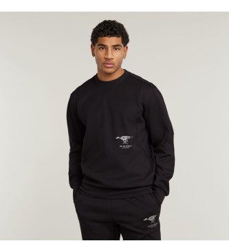 G-Star Sweatshirt Constructed Motion Hochtner schwarz