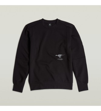 G-Star Sweatshirt Constructed Motion Tweeter svart