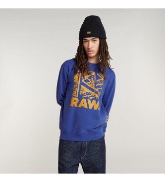 G-Star Sweatshirt Construction blue