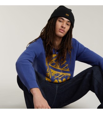 G-Star Sweatshirt Construction blue