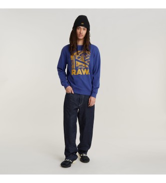 G-Star Sweatshirt Construction blue