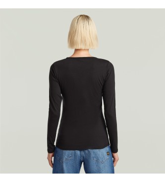 G-Star Camiseta Core Eyben Slim negro