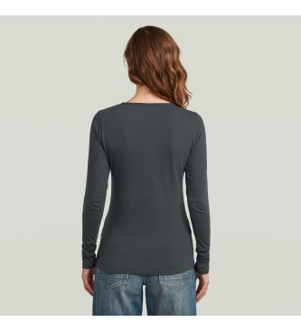 G-Star Camiseta Core Eyben Slim gris