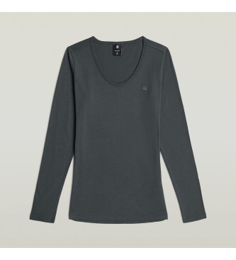 G-Star Camiseta Core Eyben Slim gris