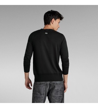 G-Star Core Knitted Pullover schwarz
