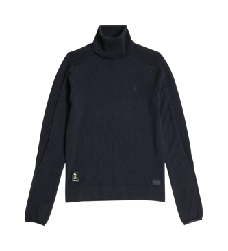 G-Star Core Slim Turtle Knitted Sweater navy