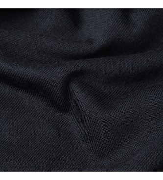 G-Star Core Slim Schildkrten-Strickpullover navy