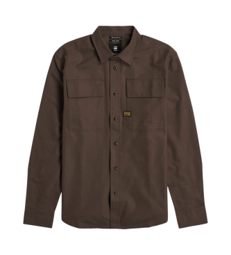 G-Star CPO Regular Shirt brown