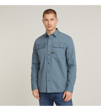 G-Star CPO Regular Shirt azul