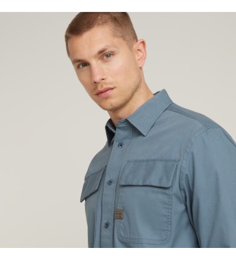 G-Star CPO Regular Shirt blue