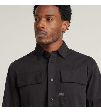 G-Star Camisa CPO Regular negro