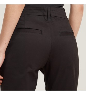 G-Star Pantaloni chino neri corti