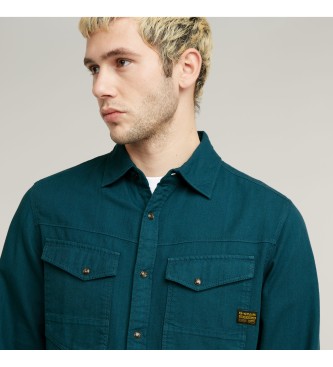 G-Star Dakota Slim Shirt blue