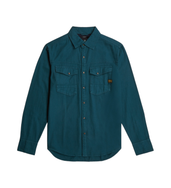 G-Star Dakota Slim Shirt blue