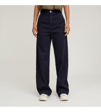 G-Star Pantaloni chino larghi Deck 2.0 blu navy