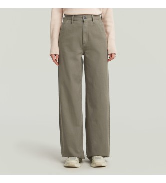 G-Star Jeans Deck 2.0 Hoge Losse Chino grijs