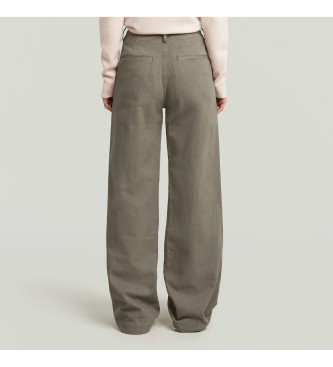G-Star Jeans Deck 2.0 Hoge Losse Chino grijs