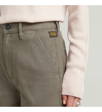G-Star Jeans Deck 2.0 Hoge Losse Chino grijs