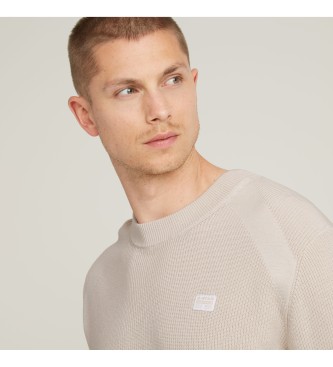 G-Star Jumper Detaljeret beige