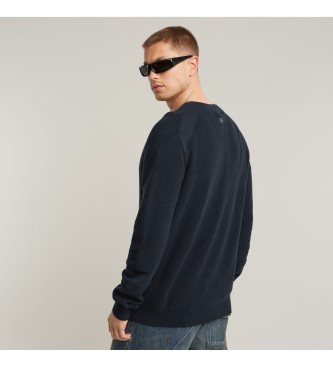 G-Star Jumper Detailed Knitted navy